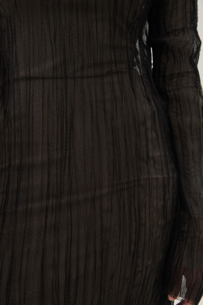 Платье минималистичное UNKE, цвет: Черный, 2601D010PV_BL купить онлайн