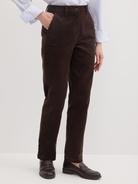 Брюки вельветовые Marou, цвет: коричневый, Mar1_2606 купить онлайн