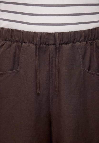 Мужские шорты льняные MUTED, цвет: коричневый, 904737.MSHT0010_Brown купить онлайн