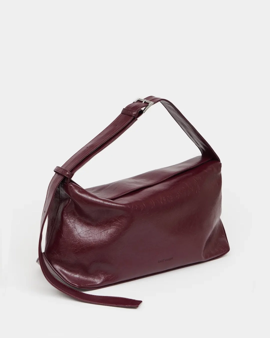 Прямоугольная сумка-шопер Arny Praht, цвет: Бордовый  купить онлайн