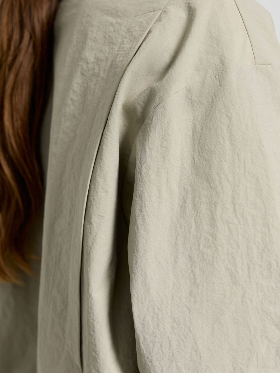 Куртка-бомбер AROUND, цвет: бежевый, 210_63PN01XS-S купить онлайн