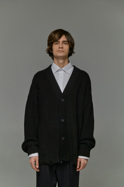 Кардиган вязаный