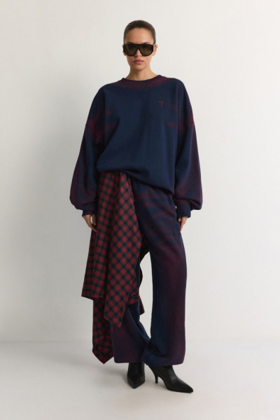 Брюки со спрей-эффектом