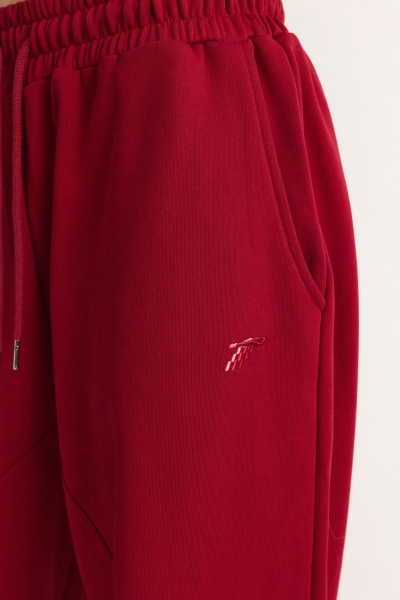 Брюки из 100% хлопка TOPTOP, цвет: Бордовый, TT.032.17671.330 купить онлайн