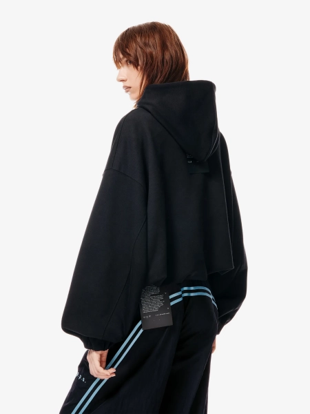 Худи оверсайз с принтом p.p.s., цвет: Черный, 1046.00.00.BLK купить онлайн