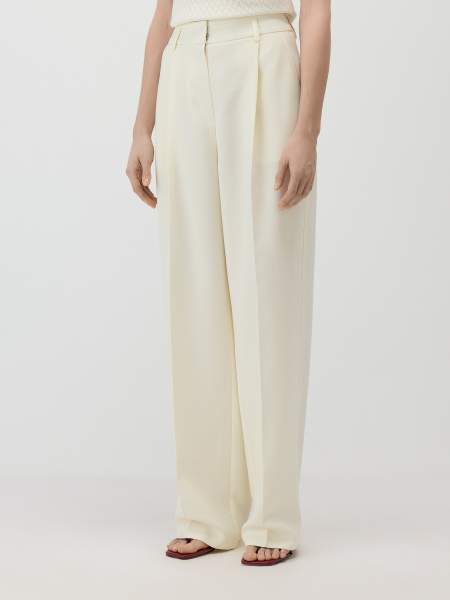 Брюки из лиоцелла Conso, цвет: молочный, PT 260437 - молочный купить онлайн