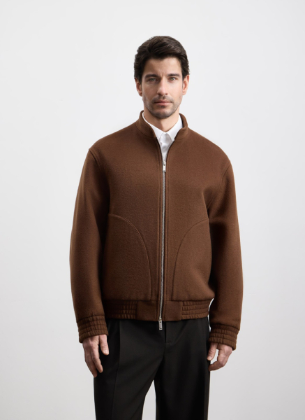 Бомбер из шерсти