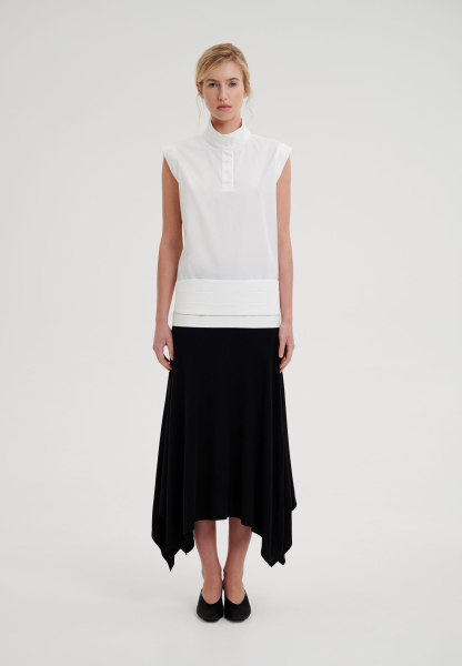 Рубашка без рукавов CHUBA, цвет: белый,  купить онлайн