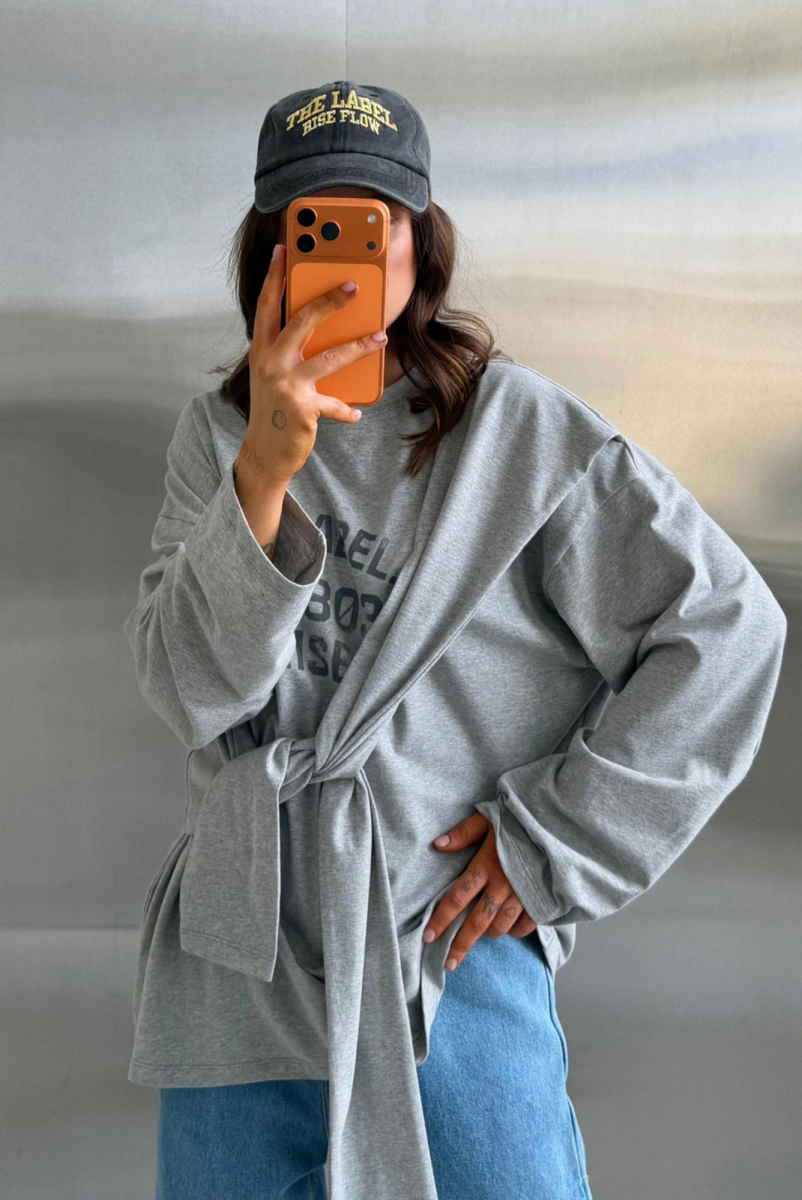 Лонгслив Крест-накрест