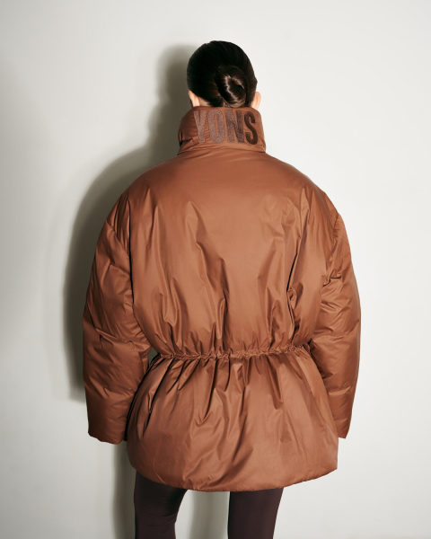 Куртка Парка YONSRU, цвет: коричневый,  купить онлайн