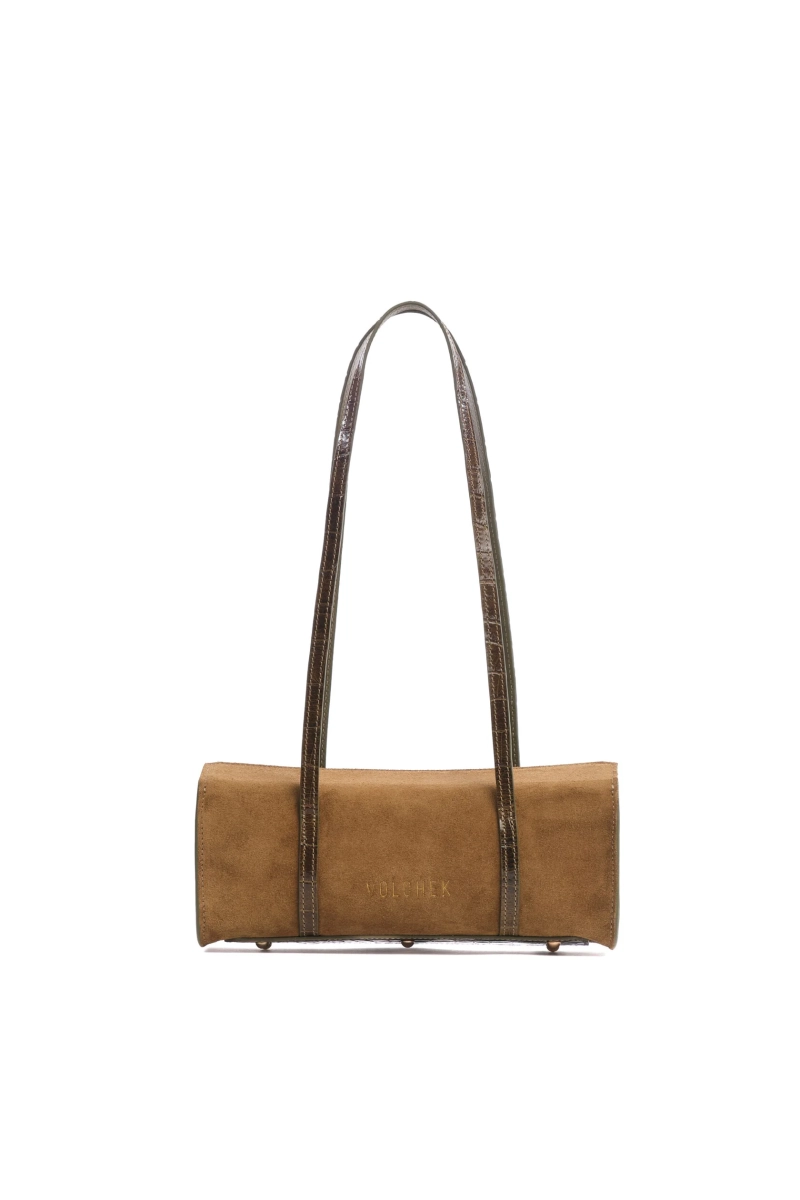 Сумка «Спаржа» мини / «Asparagus» VOLCHEK, цвет: коричневый E11 купить онлайн