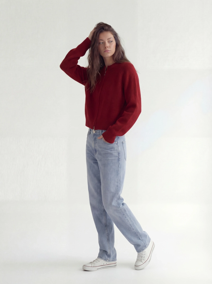 Кардиган SAGAS, цвет: красный, 260103 купить онлайн