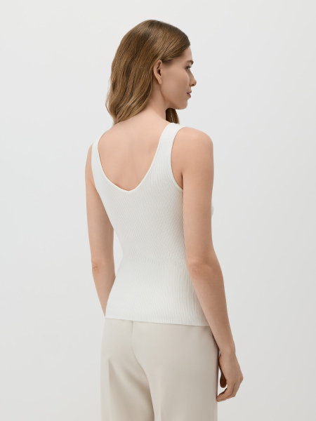 Топ на широких бретелях Conso, цвет: белый, KM 260722 - молочный купить онлайн