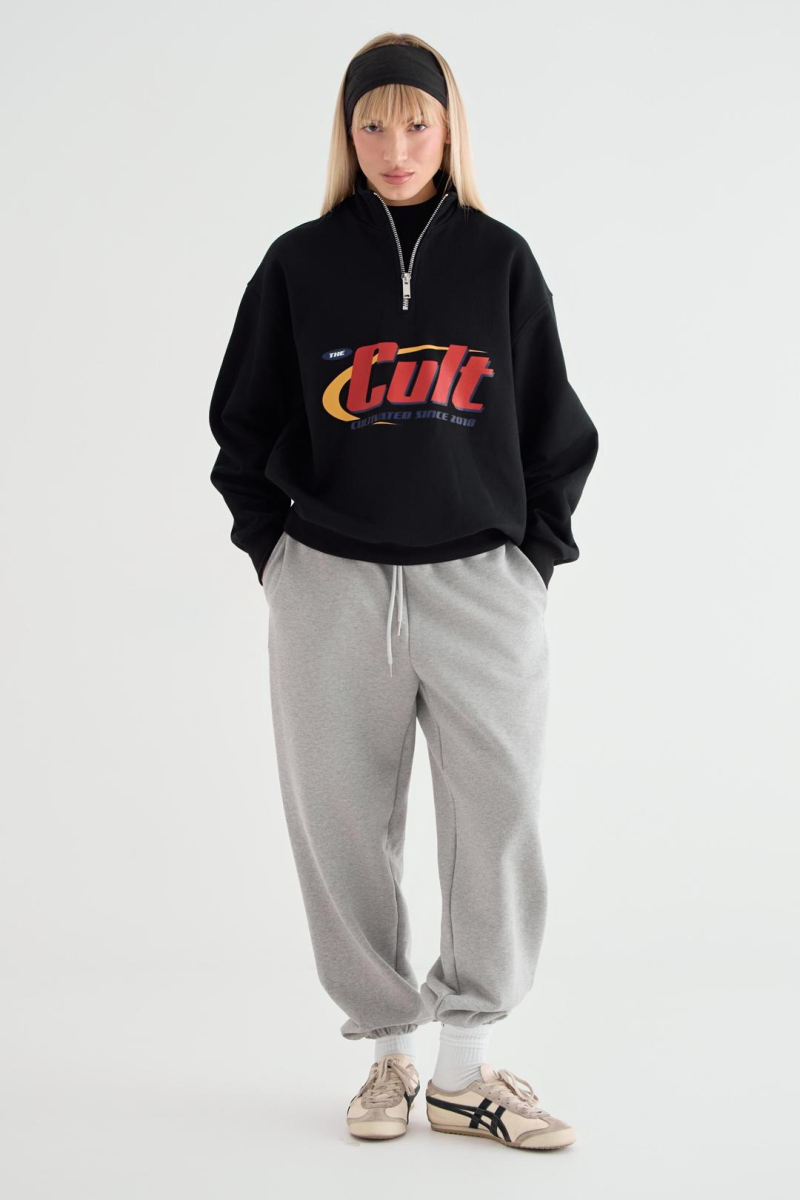 Анорак с принтом CULTBASE, цвет: Черный,  купить онлайн