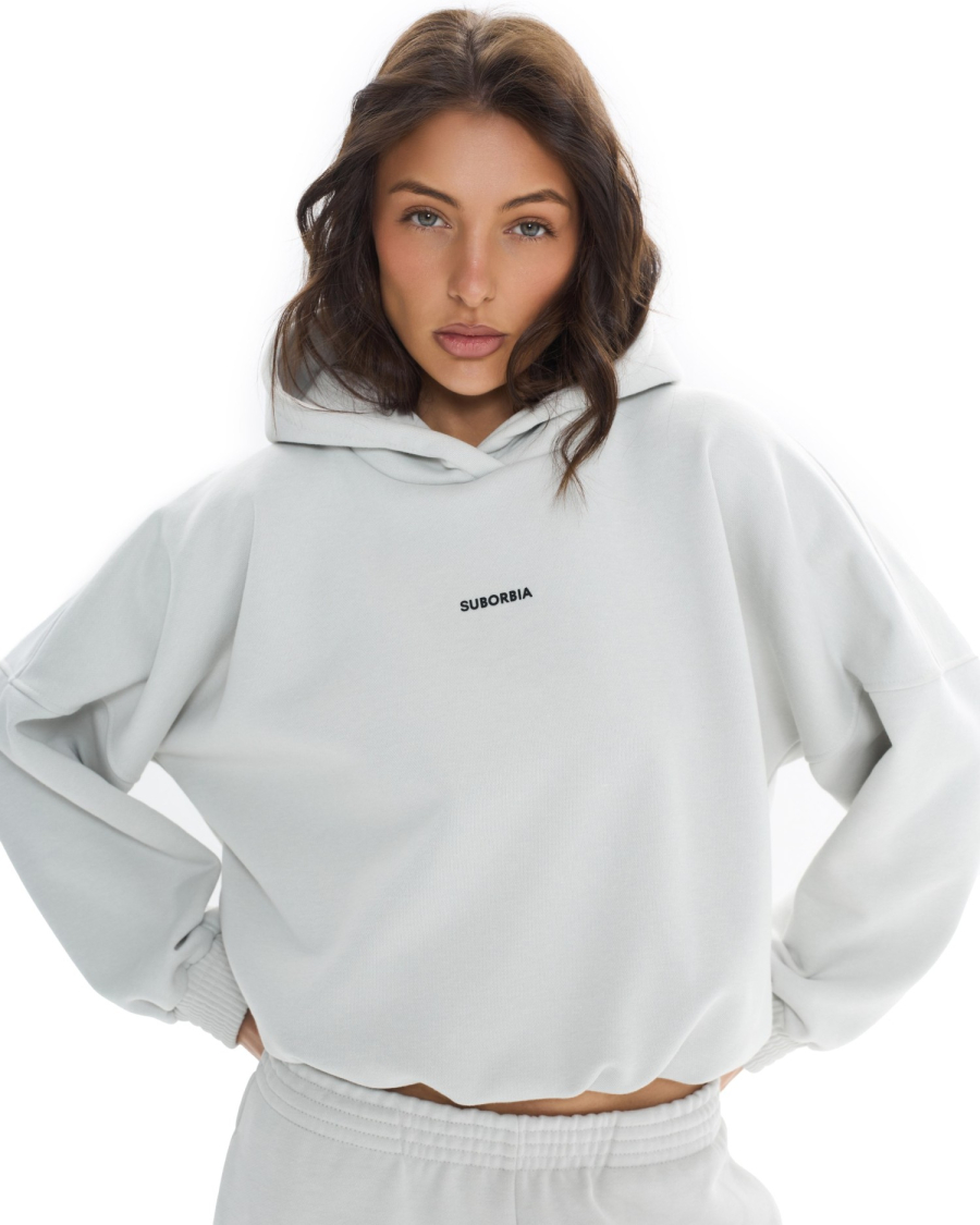 Костюм с худи Suborbia, цвет: белый, 006560 купить онлайн