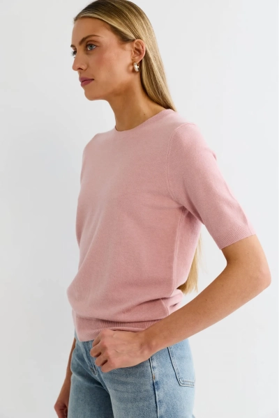 Футболка трикотажная Erist store, цвет: розовый, НФ-00003198 купить онлайн