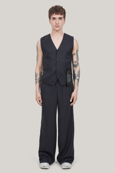 Костюмный жилет p.p.s., цвет: синий, P_0530.01.00 купить онлайн