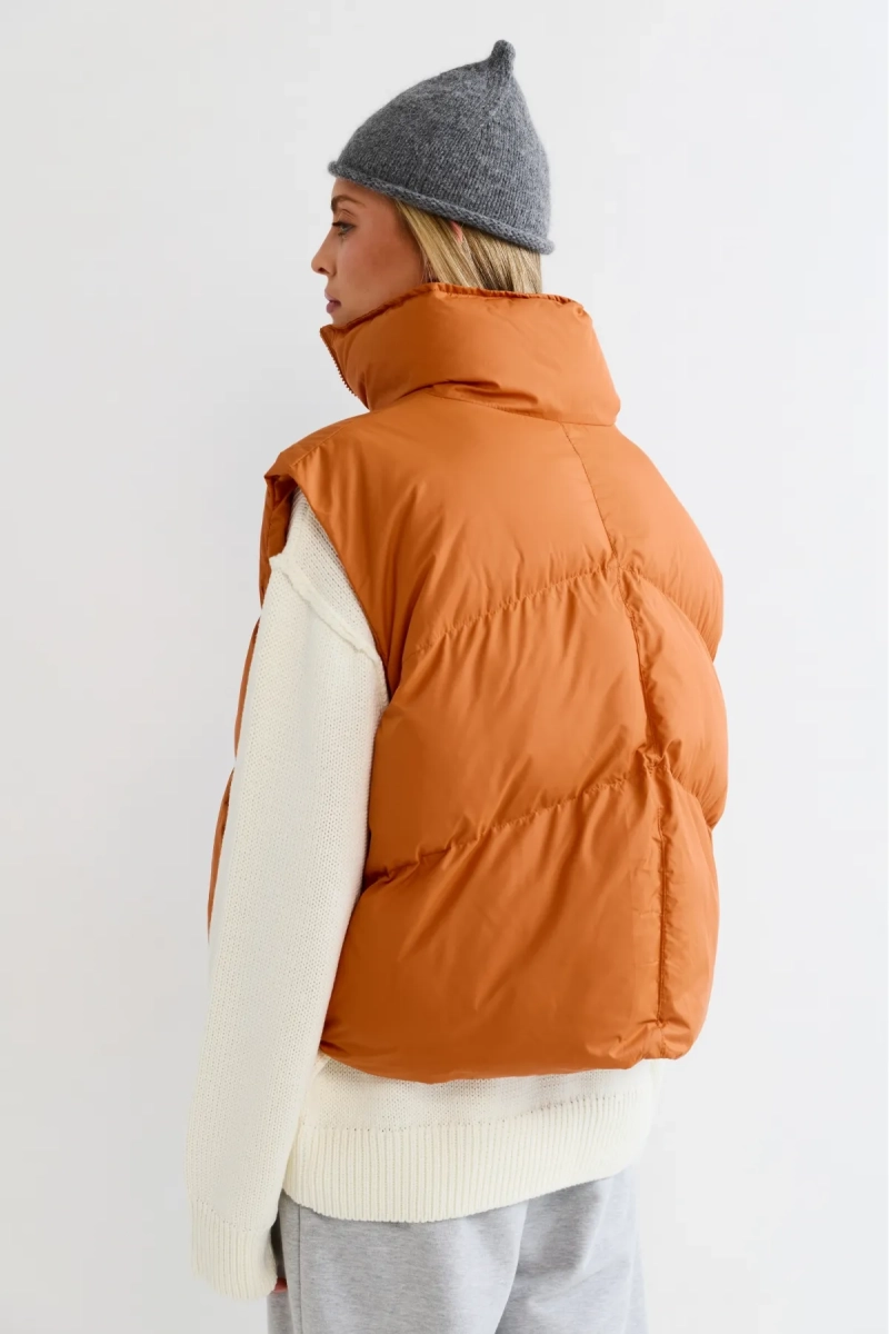 Жилет Erist store, цвет: оранжевый, НФ-00003203 купить онлайн