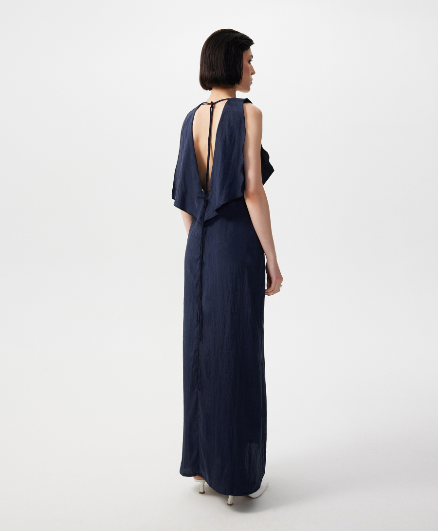 Платье с открытой спиной GLVR, цвет: Черный, 126G23GAC2516 купить онлайн