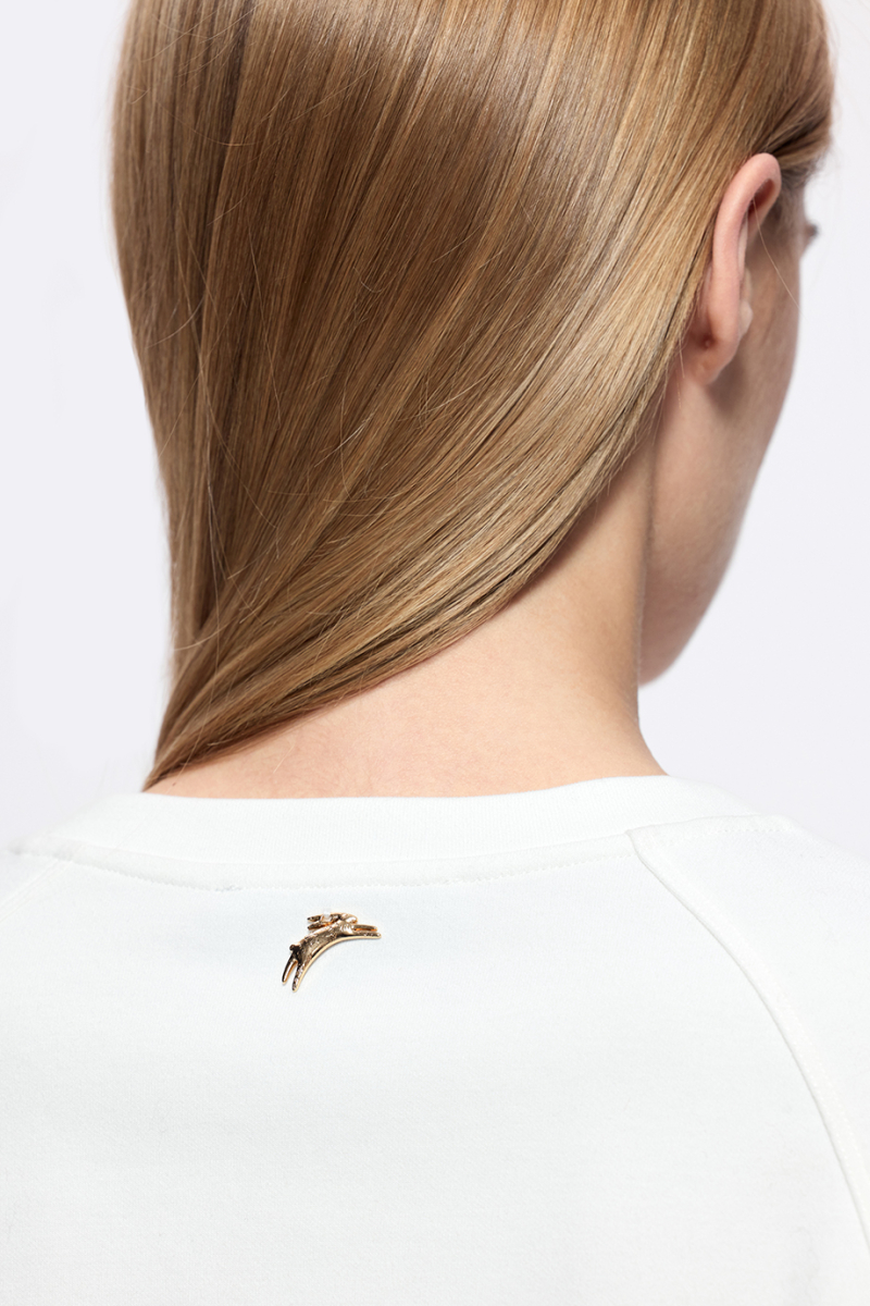 Лонгслив с вышивкой DREAMS BY ALENA AKHMADULLINA, цвет: белый, 126103160404421/402000 купить онлайн