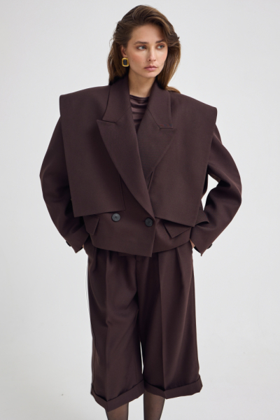 Жакет с акцентными деталями