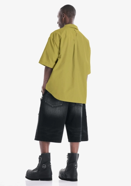 Рубашка KRAKATAU, цвет: горчично-желтый, Nm80-812 купить онлайн