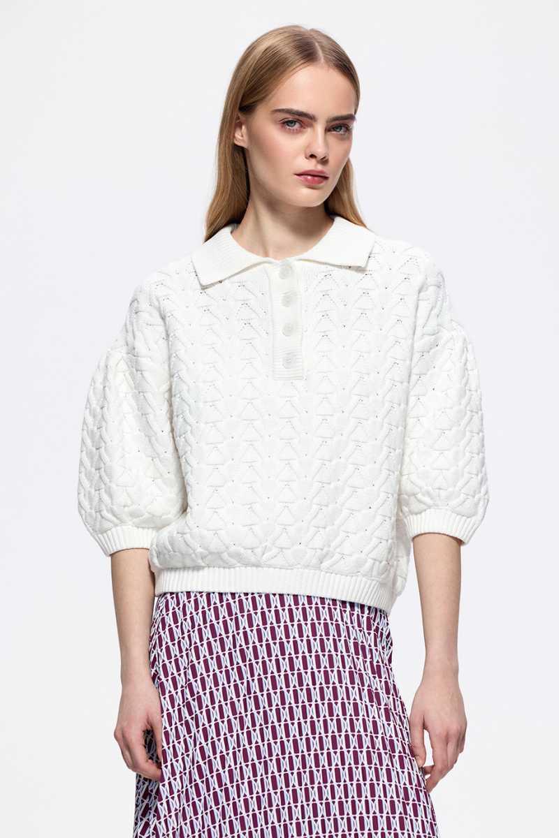 Джемпер вязаный женский