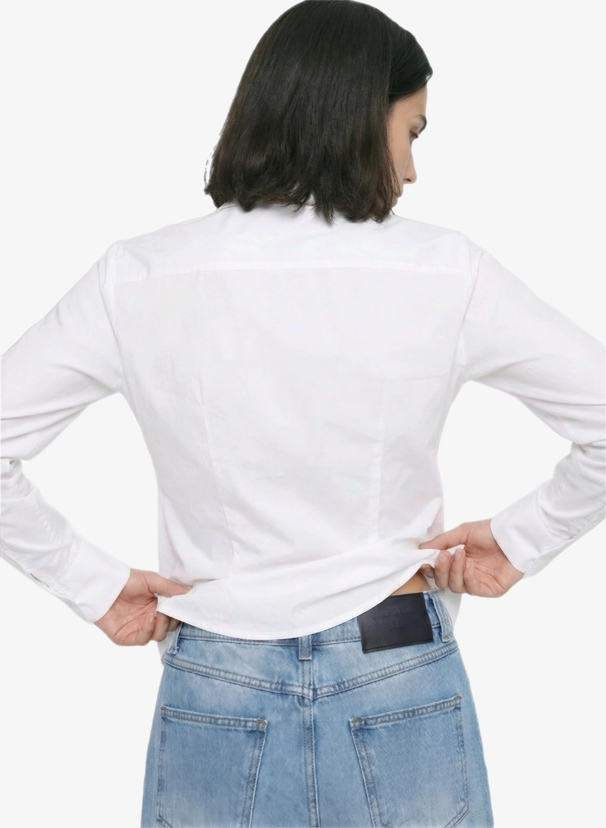 Прямые джинсы средней посадки F | ABLE, цвет: винтажный голубой, JNS-FBL-VNTG-RLXD-BL купить онлайн