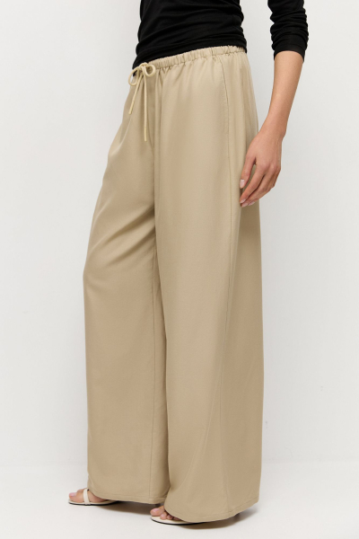 Брюки из тонкой вискозы AROUND, цвет: бежевый, 2815_25V02 купить онлайн