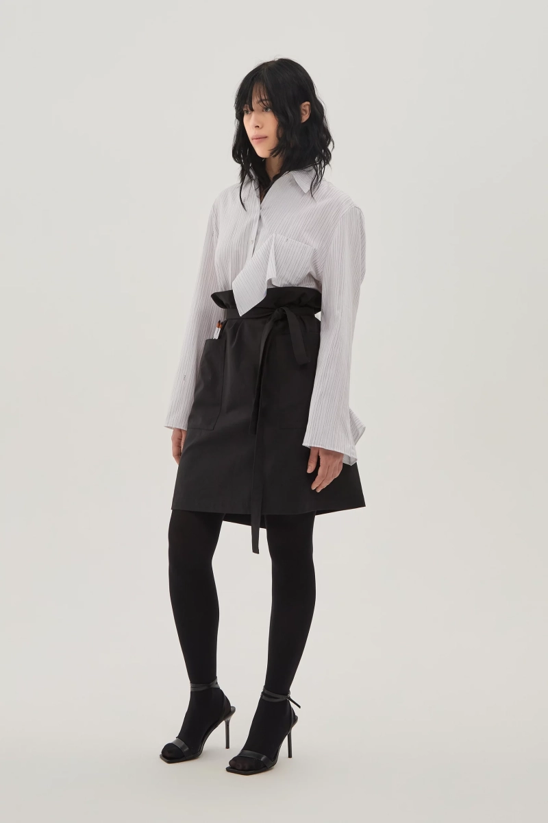 Юбка фартук UNKE, цвет: Черный, 2601SK001T_BL купить онлайн