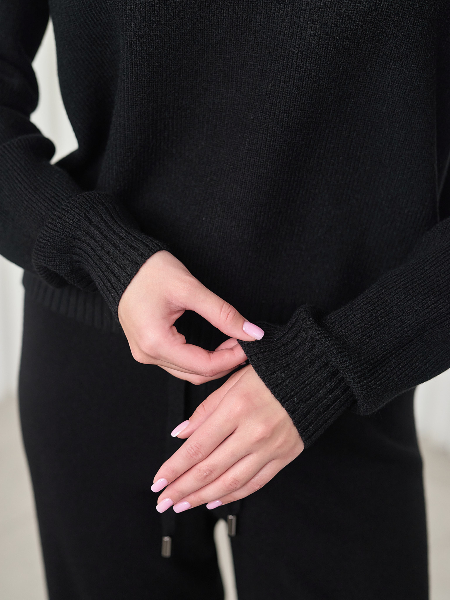 Костюм джемпер с брюками I.B.W., цвет: Черный, KJ109 купить онлайн Костюм джемпер с брюками I.B.W., цвет: Черный, KJ109 купить онлайн