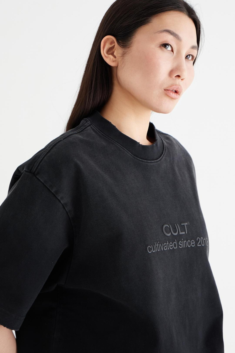 Футболка «Камень» CULTBASE, цвет: Черный,  купить онлайн
