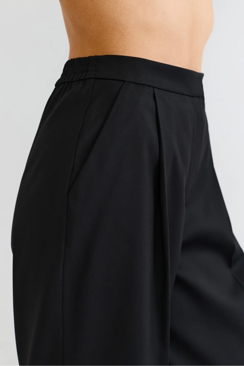 Брюки классические на резинке Erist store, цвет: Черный, НФ-00003089 купить онлайн