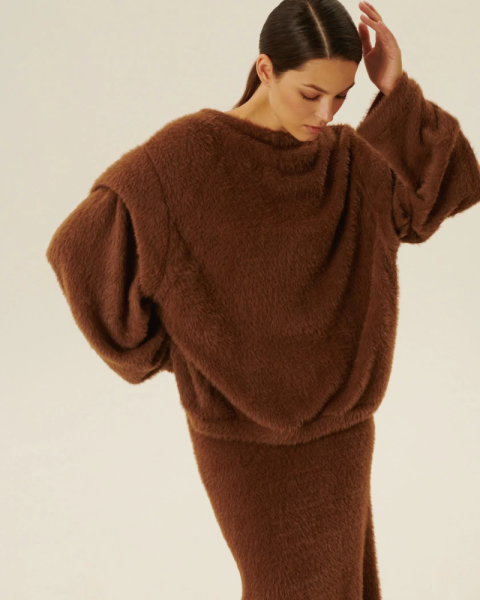 Пуловер трикотажный Chocolate