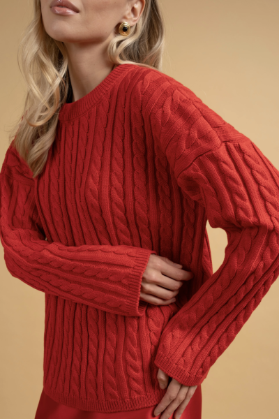 Джемпер косы