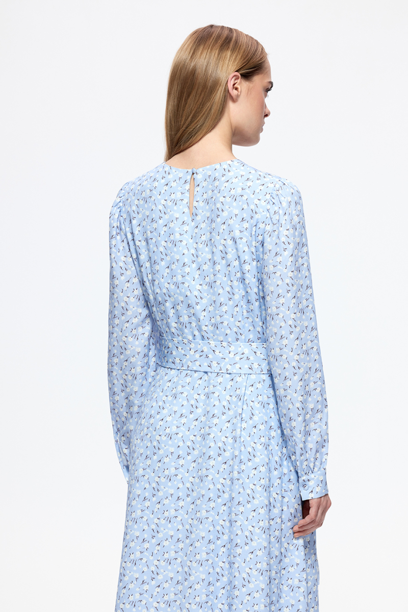 Платье текстильное женское DREAMS BY ALENA AKHMADULLINA, цвет: голубой, 126102070204560/211000 купить онлайн