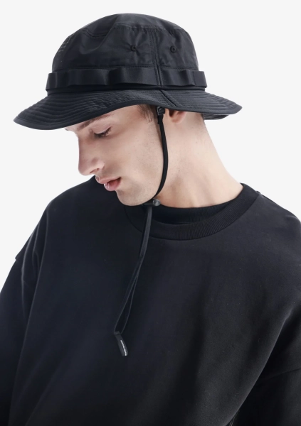 Панама с широкими полями KRAKATAU, цвет: Черный Pu95-1 | новая мужская коллекция купить онлайн