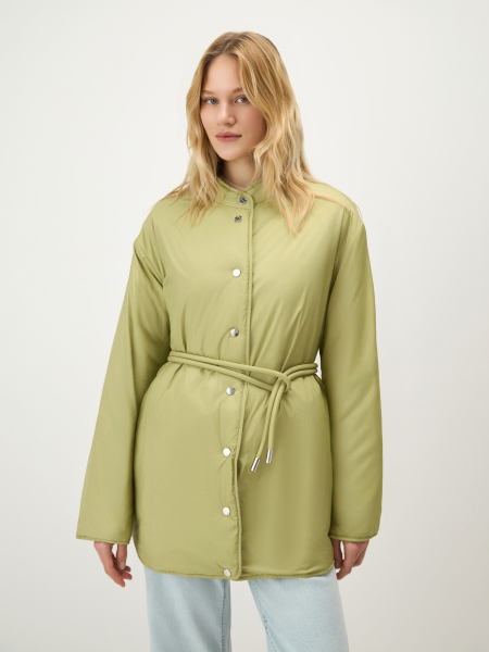 Куртка двусторонняя с поясом Conso, цвет: зеленый, SEM 260113 - зеленый купить онлайн