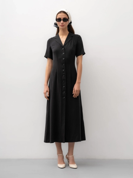 Платье Sara TRES, цвет: Черный, НФ-00002373 купить онлайн Платье Sara TRES, цвет: Черный, НФ-00002373 купить онлайн