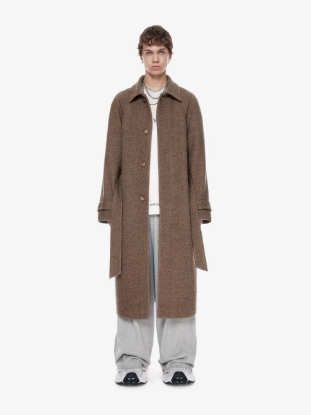 Однобортное пальто оверсайз из шерсти p.p.s., цвет: мультиколор, 1114.000.00.00.637 купить онлайн