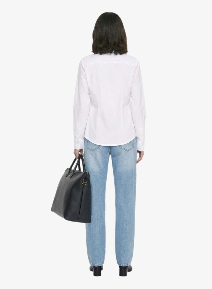 Прямые джинсы средней посадки F | ABLE, цвет: винтажный голубой, JNS-FBL-VNTG-RLXD-BL купить онлайн