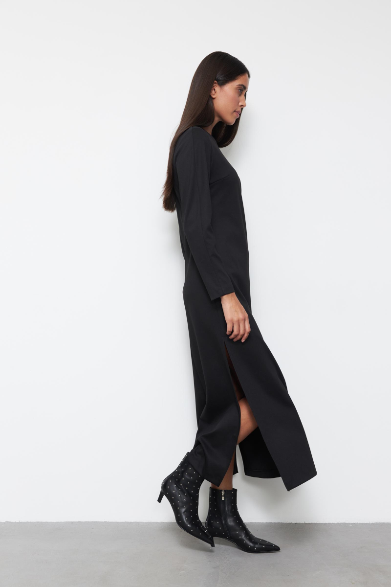 Платье макси из джерси Charmstore, цвет: Черный, 3220-2224-1001 купить онлайн