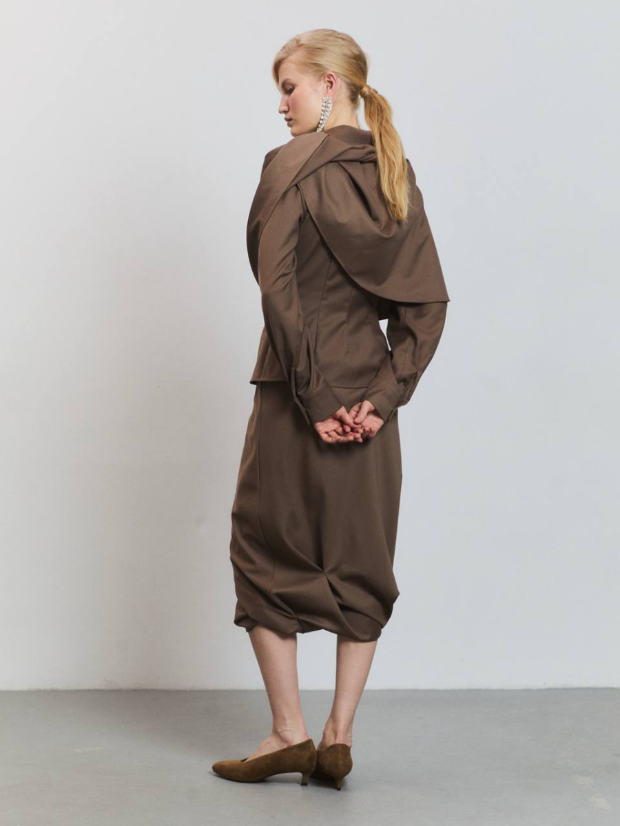 Юбка "Wind" CHUBA, цвет: Тауп,  купить онлайн Юбка "Wind" CHUBA, цвет: Тауп,  купить онлайн