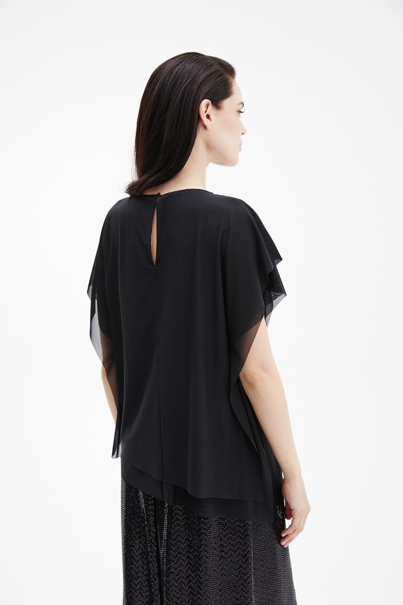 Блузка M.REASON, цвет: Черный, 13.11339.T2447.1 NY26 купить онлайн Блузка M.REASON, цвет: Черный, 13.11339.T2447.1 NY26 купить онлайн