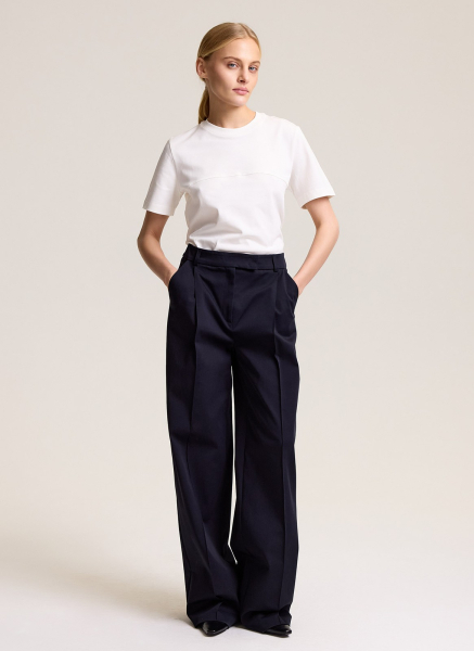 Футболка из плотного трикотажа ALL WE NEED, цвет: белый,  купить онлайн