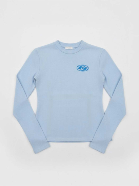 Лонгслив с принтом