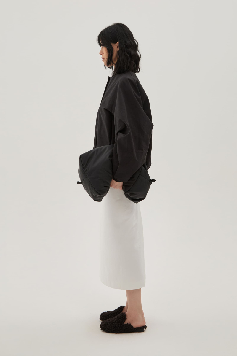 Жакет из бумажной ткани UNKE, цвет: Черный, 2601J002C_BL купить онлайн