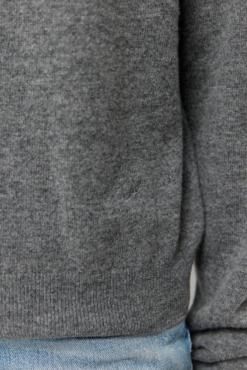 Джемпер из кашемира AROUND, цвет: серый, 2110_59CM02 купить онлайн