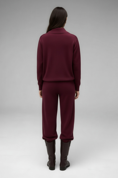 Джемпер трикотажный SAGAS, цвет: Бордовый, 260108 купить онлайн