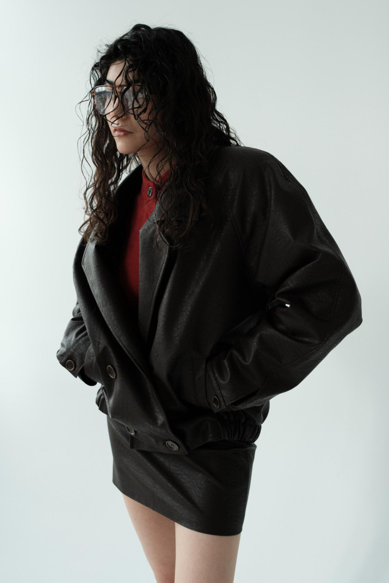 Бомбер винтажный